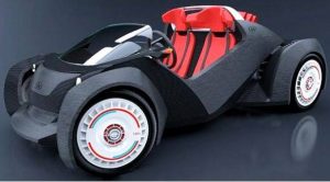 auto elettrica stampante 3d