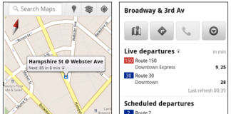 GOOGLE MAPS LIVE TRANSIT: Mezzi pubblici sotto controllo!