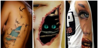 25 Tatuaggi 3D che ti stupiranno per la loro bellezza!!
