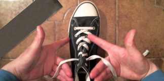 Incredibile trucco per allacciarsi le scarpe in 1 secondo! [VIDEO]