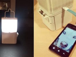 lampada energia elettrica acqua sale