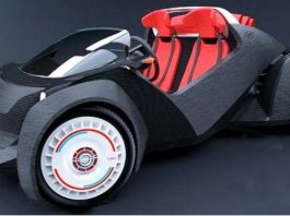 auto elettrica stampante 3d