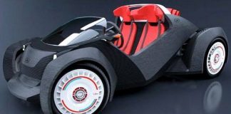 auto elettrica stampante 3d