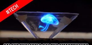 Trasforma il tuo smartphone in un proiettore di ologrammi 3D!! [VIDEO]