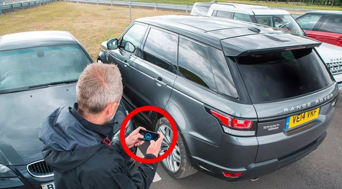 range rover telecomando smartphone