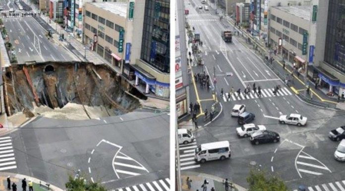 voragine giappone video