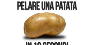 Pelare una patata in 10 secondi! [VIDEO]