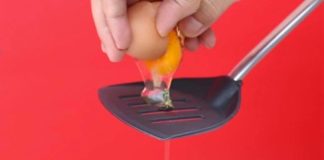 Rompe un uovo su una spatola e… Ecco un trucco di cui non potrete più fare a meno… [VIDEO]