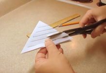 carta forbici foglio fiocco di neve video