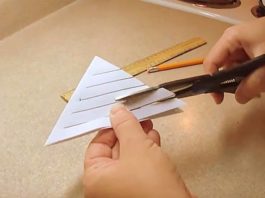 carta forbici foglio fiocco di neve video