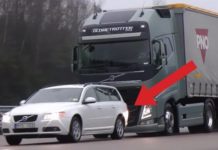 camion frenata