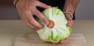 Un trucco per pulire l’insalata in 3 secondi! [VIDEO]