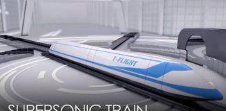 T-Flight, un treno supersonico da 4.000 km/h! [VIDEO]